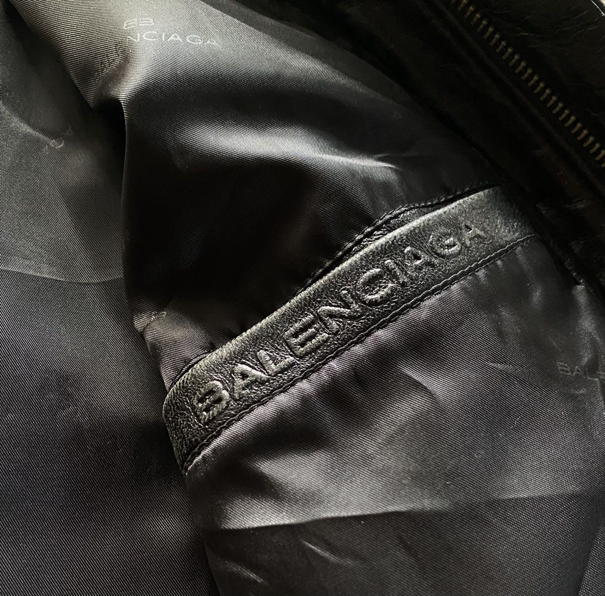 Balenciaga Balenciaga - 1997 Zip-up leather jacket Size US L / EU 52-54 / 3 - 14 Thumbnail