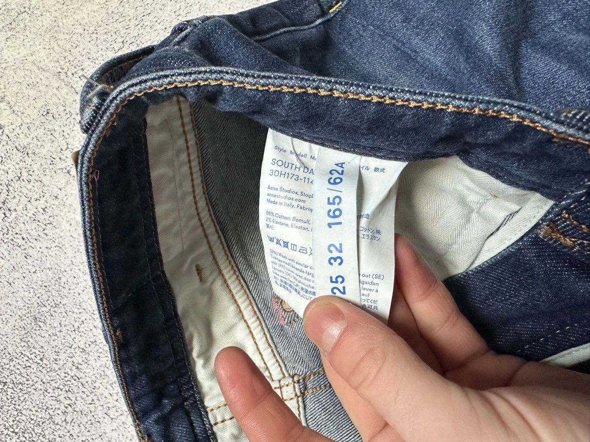 Acne Studios Acne Studios Bla Konst Jeans Dark Blue W25 L32 Slim Fit Size 25" / US 0 / IT 36 - 9 Thumbnail