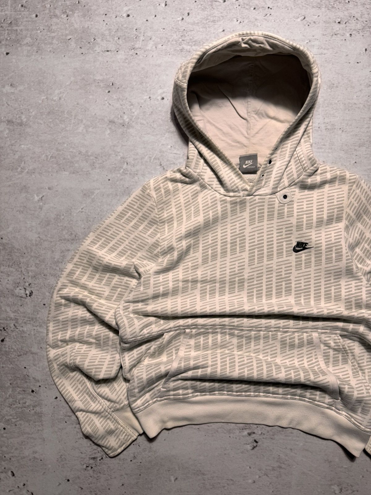 Nike × Vintage NIKE VINTAGE CENTER LOGO OVERSIZE BOXY HOODIE Size US S / EU 44-46 / 1 - 2 Thumbnail
