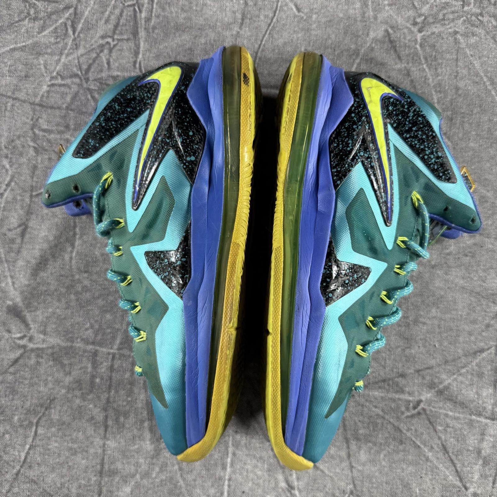 Nike Nike Shoes Men's 9.5 Teal Lebron 10 PS X Elite Supereo Pack Size US 9.5 / EU 42-43 - 6 Thumbnail