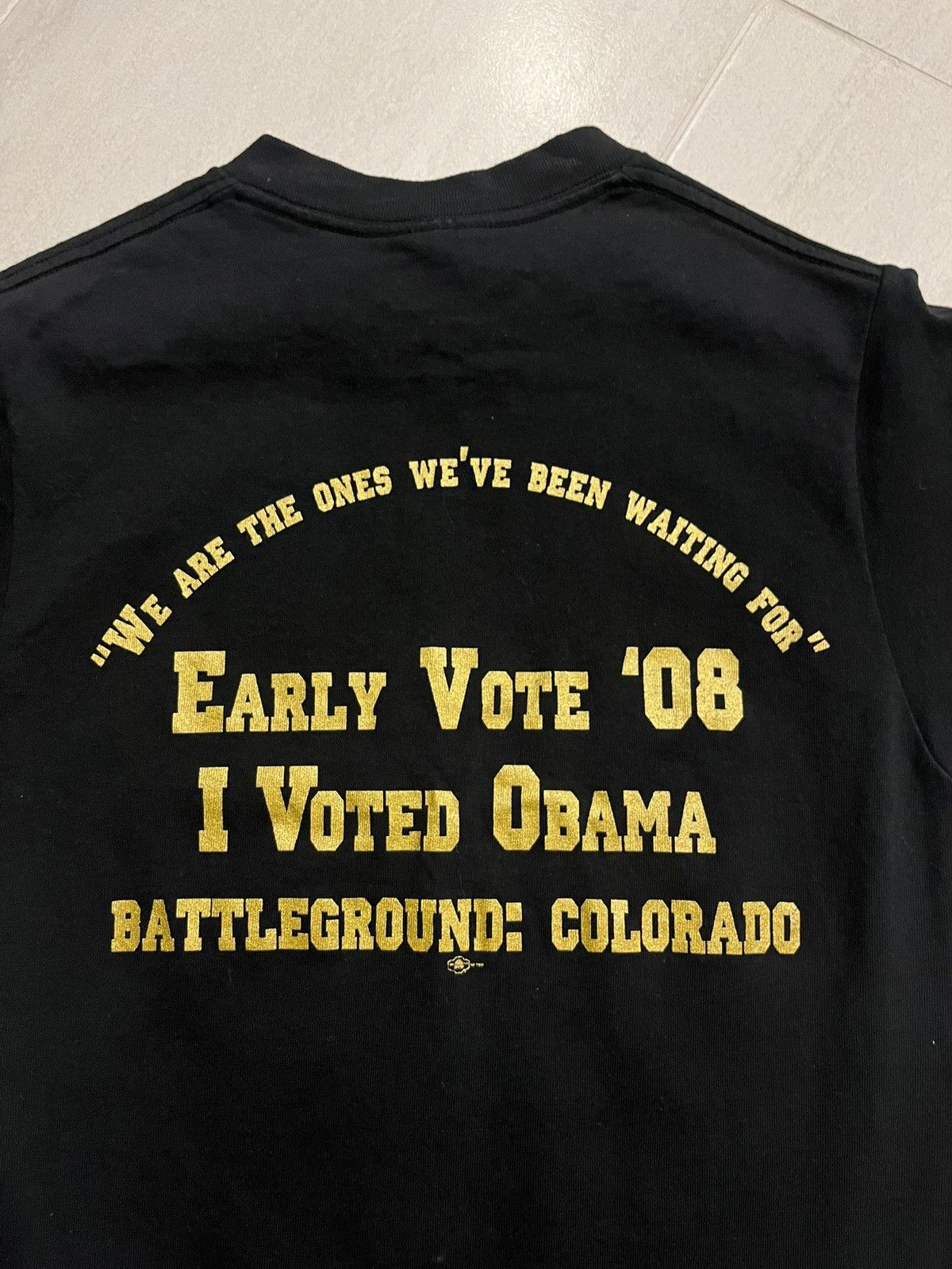 Vintage Vintage 2008 Obama Voting T Shirt Size US S / EU 44-46 / 1 - 4 Thumbnail