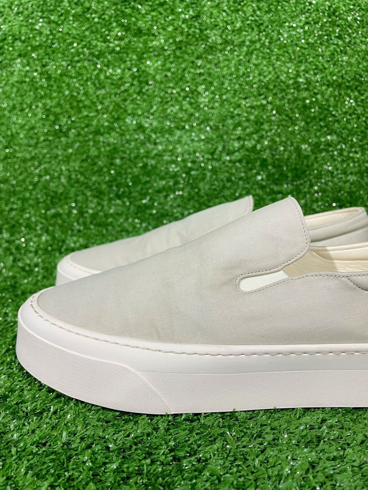 The Row The Row Loafer Ecru Marie Slip On Sneaker Leather Flat 36.5 Size US 6.5 / IT 36.5 - 2 Thumbnail