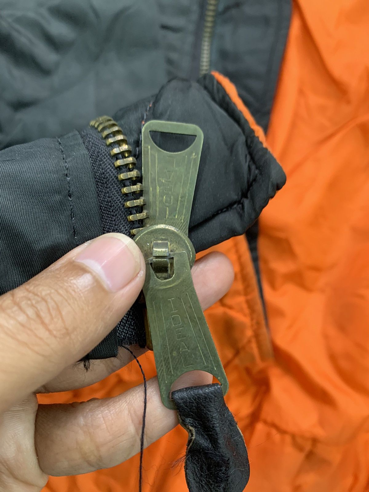 Alpha Industries × Vintage Vtg Alpha Industries Usaf MA-1 Bomber Jacket Zipper Ideal Size US L / EU 52-54 / 3 - 9 Thumbnail