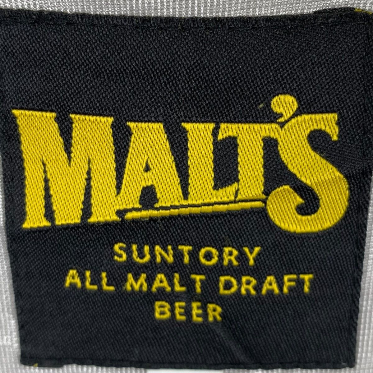 Japanese Brand × Vintage Vintage MALTS Suntory Baseball Team Japanese Varsity Jacket Size US L / EU 52-54 / 3 - 6 Thumbnail