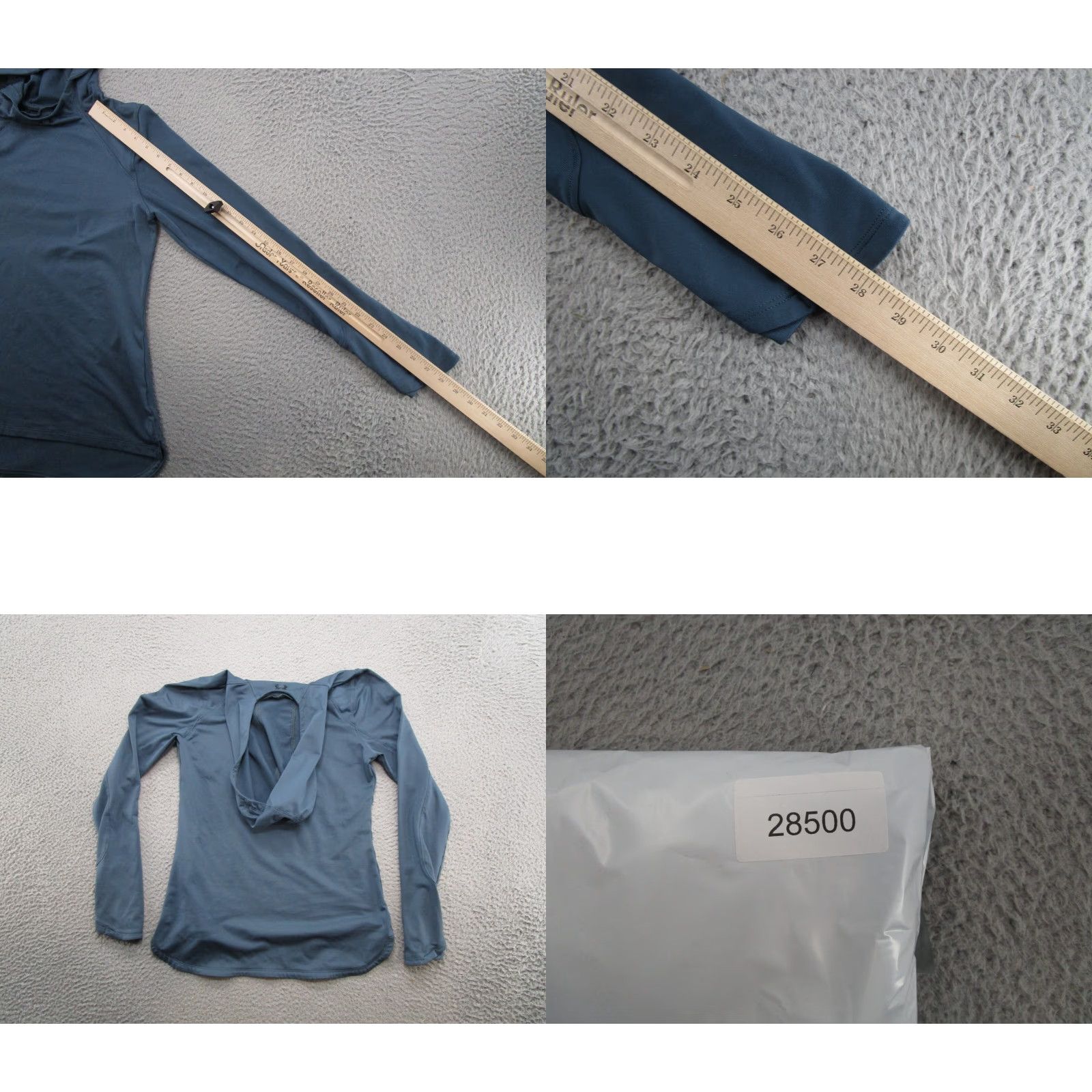 Under Armour Under Armour Women's Hoodie Sweatshirt Blue Stretch Mock Neck S Size S / US 4 / IT 40 - 8 Thumbnail
