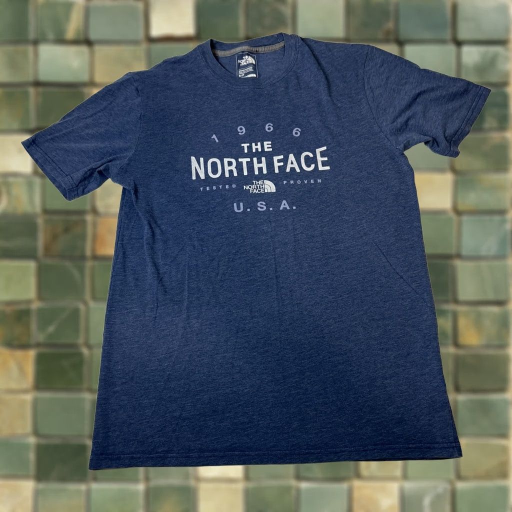 The North Face THE NORTH FACE T-SHIRT Blue Men S Short Sleeve Crew Neck 1966 Berkley California CA Size US S / EU 44-46 / 1 - 1 Thumbnail