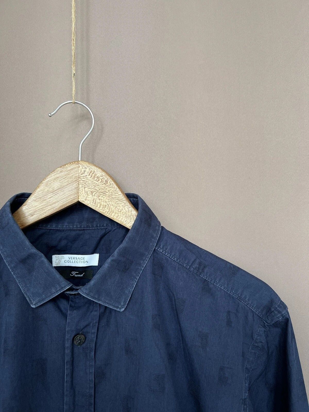 Versace Versace Collection Button Shirt Mens Size 43 or M Vintage Size US M / EU 48-50 / 2 - 6 Thumbnail