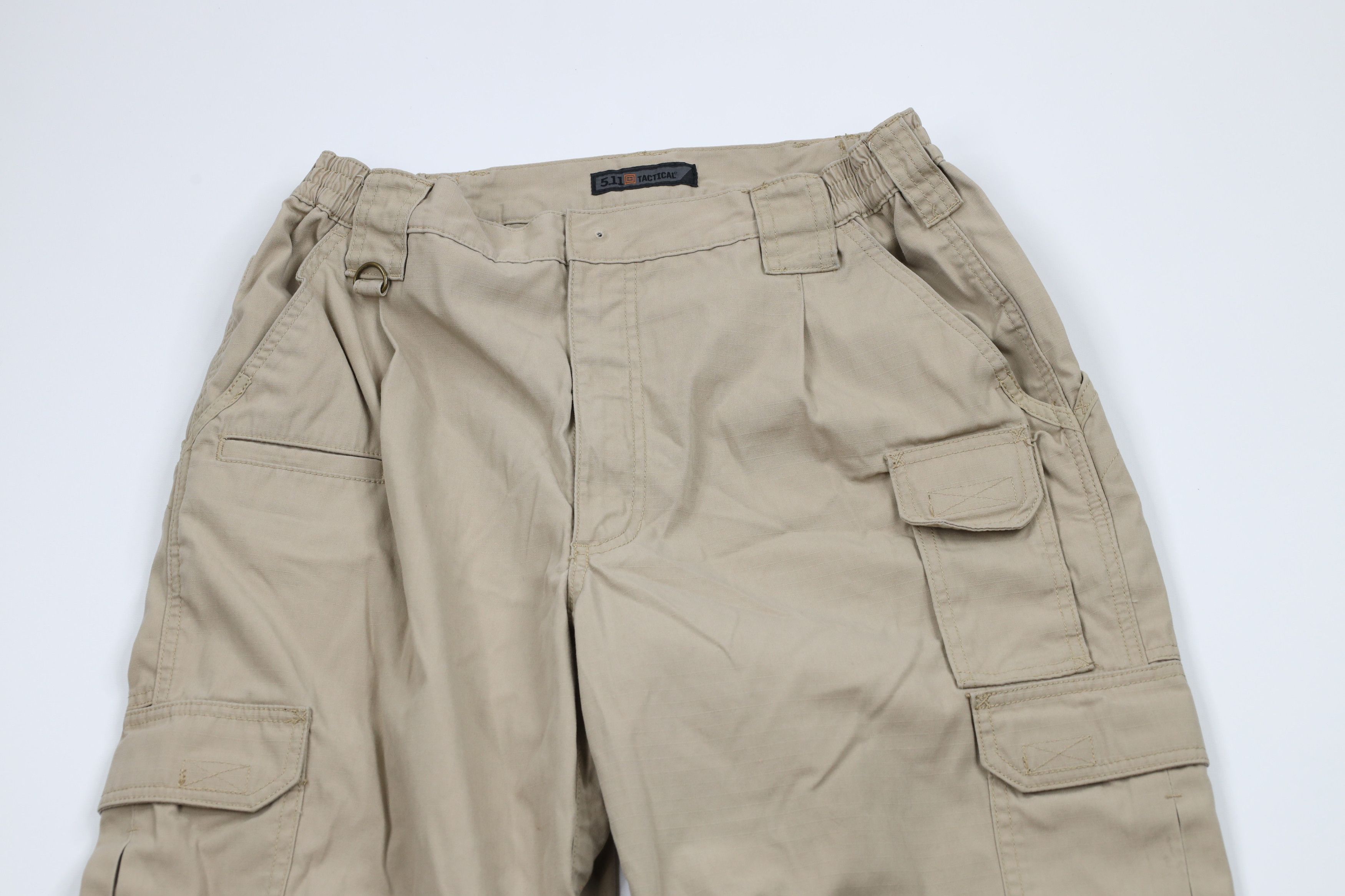 Vintage 5.11 Tactical Series Pro Double Knee Cargo Pants Beige AS IS Size US 34 / EU 50 - 2 Thumbnail