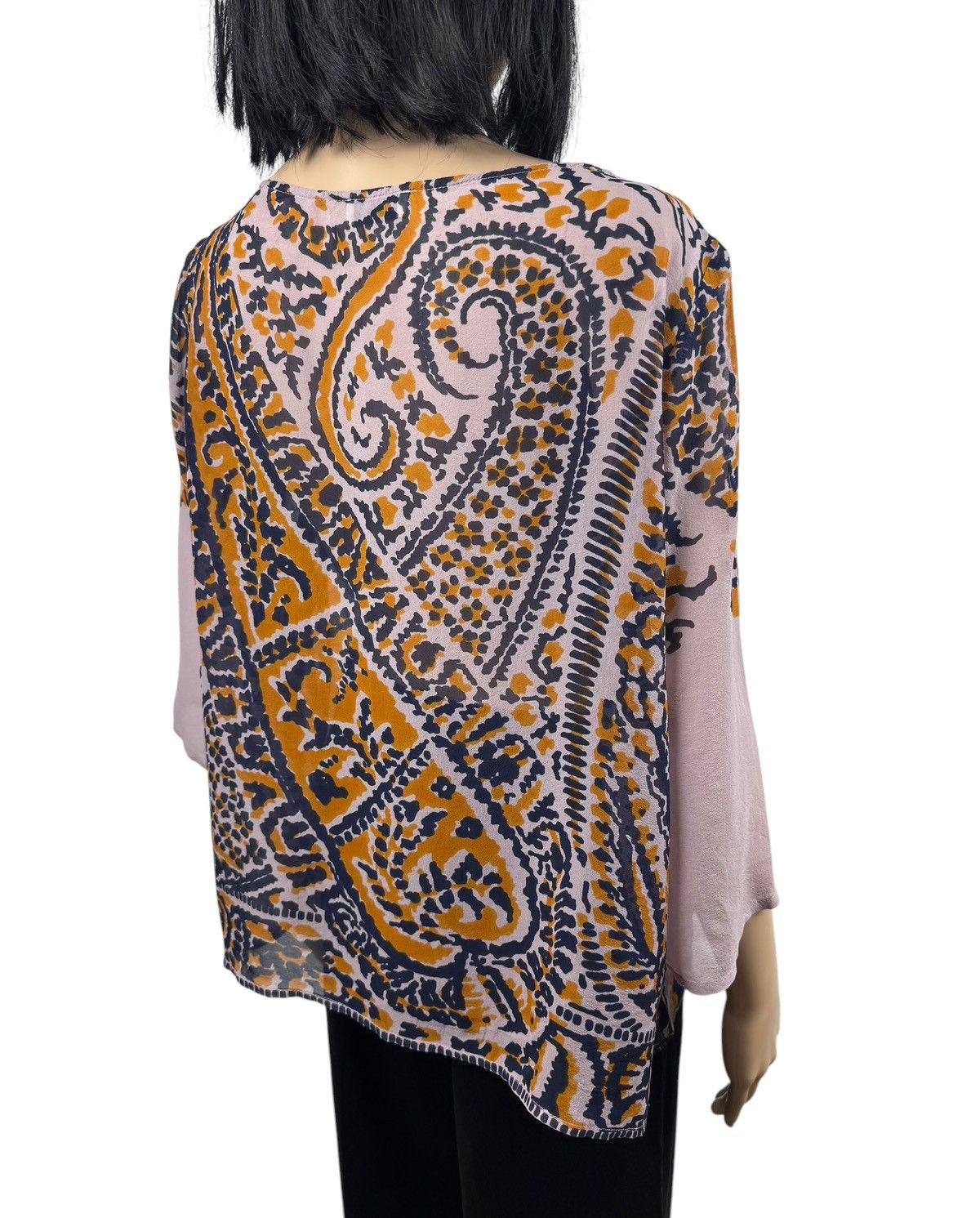 Dries Van Noten Dries Van Noten Silk Printed Blouse size 42 Size M / US 6-8 / IT 42-44 - 7 Thumbnail