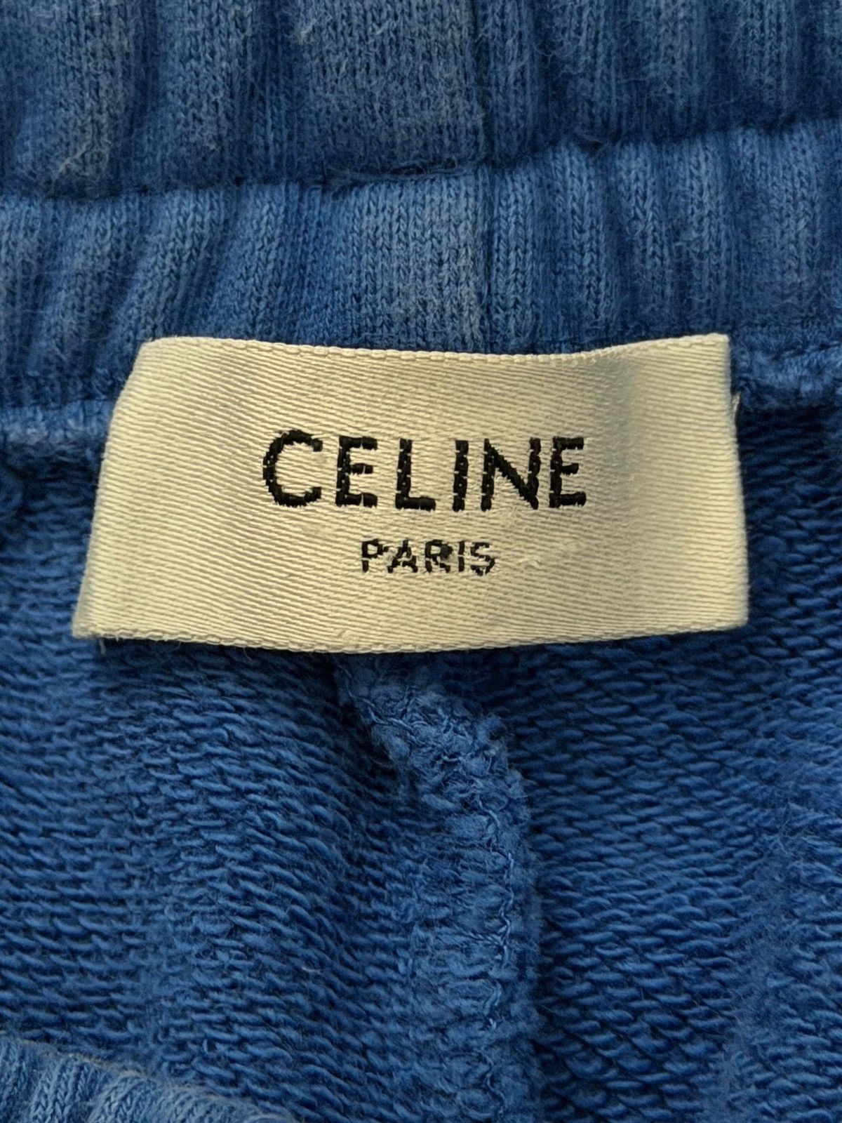 Celine Celine Blue Classic Logo Sweatpants Size US 32 / EU 48 - 5 Thumbnail