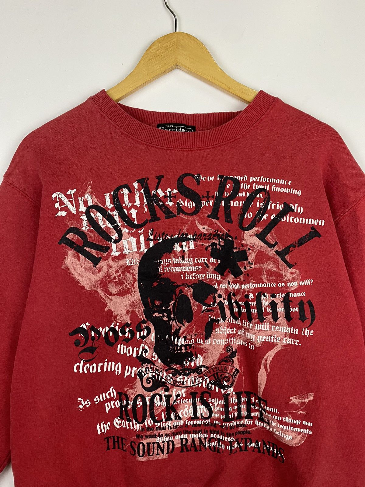 If Six Was Nine × Vintage Vintage Sorridere Poem ifsixwasnine Sweatshirt Size US L / EU 52-54 / 3 - 2 Thumbnail