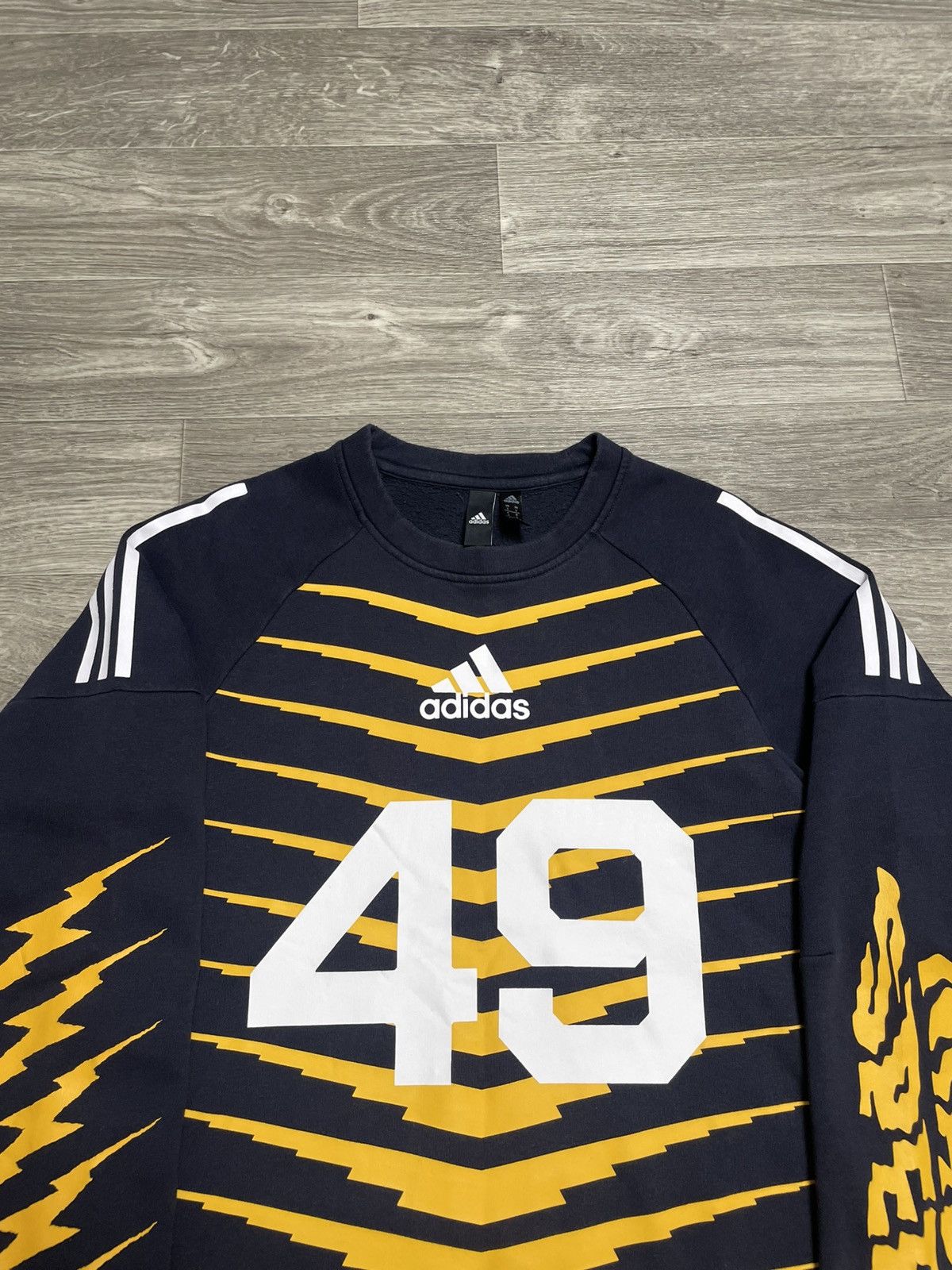 Adidas Adidas Mad Speed Graphic Print Sweatshirt Y2K Size US S / EU 44-46 / 1 - 2 Thumbnail