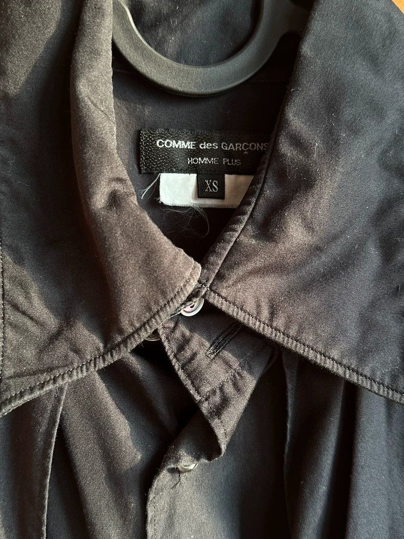 Comme des Garcons Comme Des Garcons Dark Black Strap Shirt Size US S / EU 44-46 / 1 - 2 Thumbnail