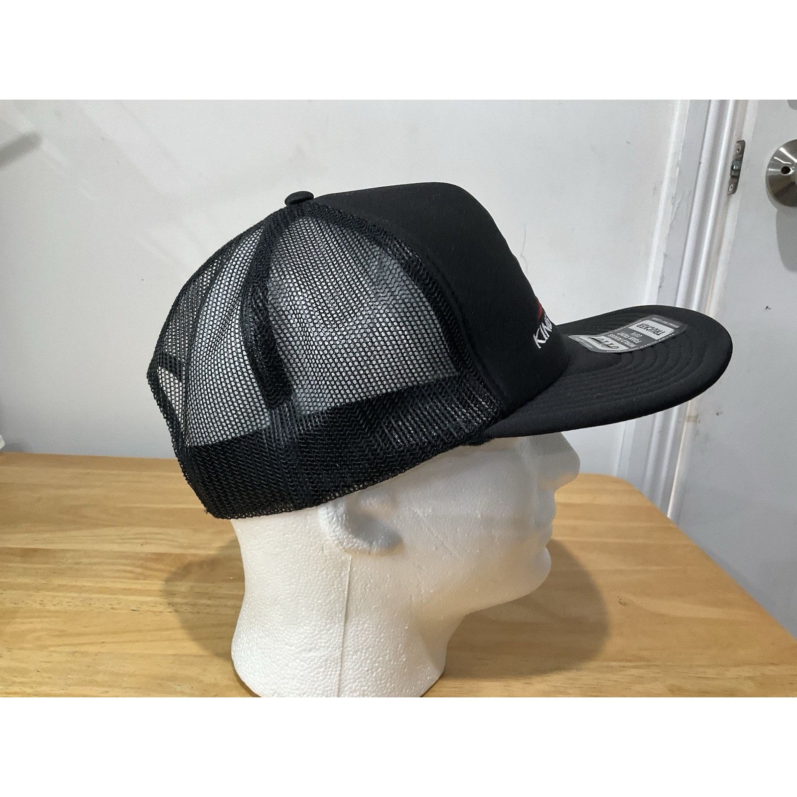 Otto King Carts Snapback Baseball Truckers Mesh Cap Black Size ONE SIZE - 3 Thumbnail