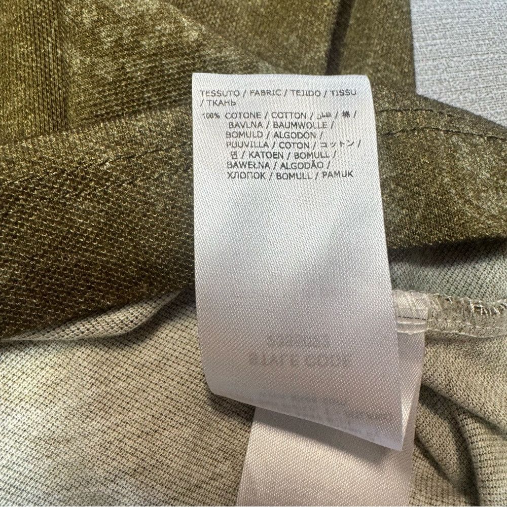 Altea NWT New Altea Paisley Khaki Cotton Polo Shirt Made In Italy Size US L / EU 52-54 / 3 - 8 Thumbnail