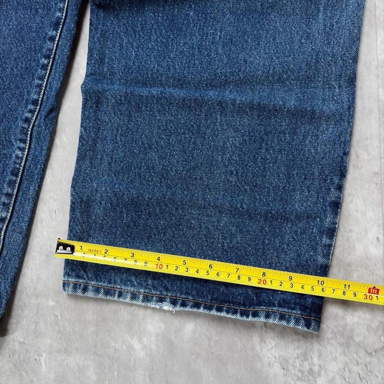 Other Y2K Blue Guess USA Grunge Baggy Skater Denim Jeans Size US 40 / EU 56 - 6 Thumbnail