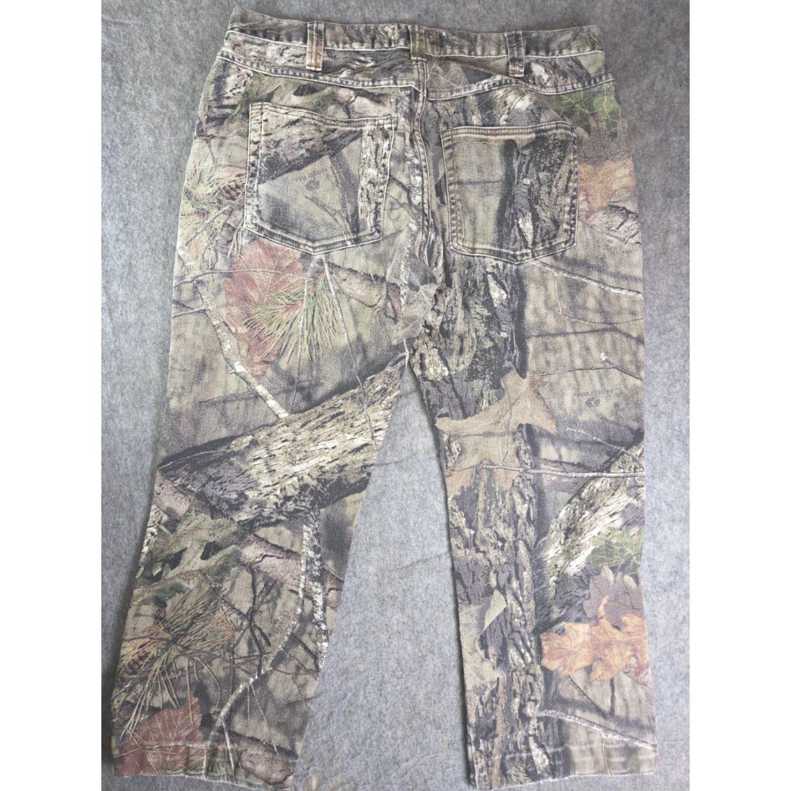 Vintage Mossy Oak Jeans Men 36 Denim Camouflage Movement USA Cargo Pocket Straight 27 Inseam Regular Size 36x27 Size US 36 / EU 52 - 4 Thumbnail