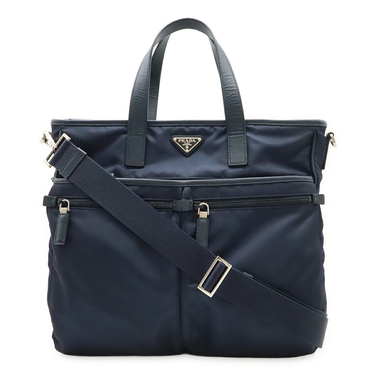 Prada Prada Prada Nylon Leather 2way Bag Leather Shoulder Bag VA0860 DUTY FREE for USA Size ONE SIZE - 1 Thumbnail