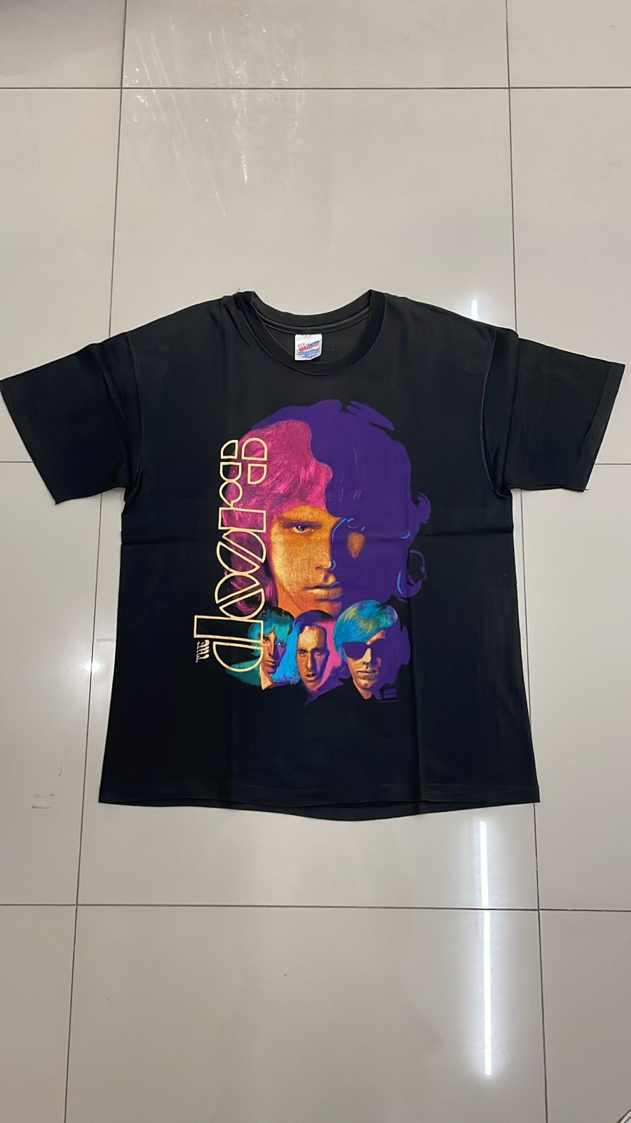 Band Tees Vintage The Doors No one here gets out alive jim morrison Size US XL / EU 56 / 4 - 1 Thumbnail