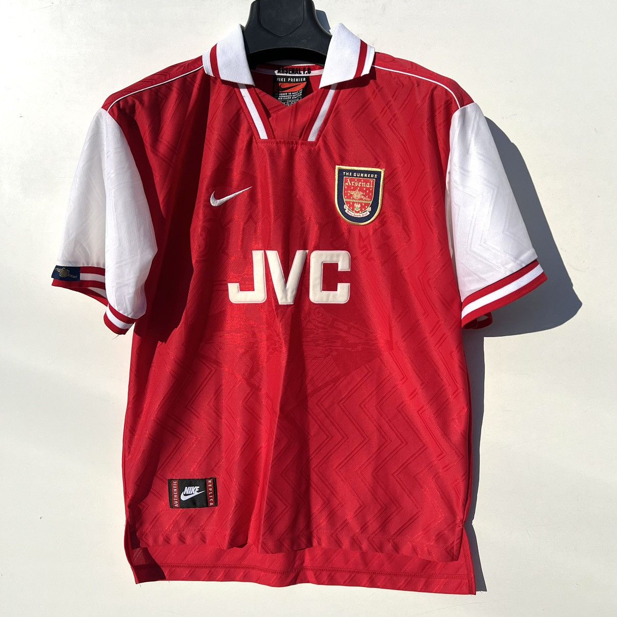 Nike × Vintage 1996/1998 Arsenal Home Jersey JVC Perfect
