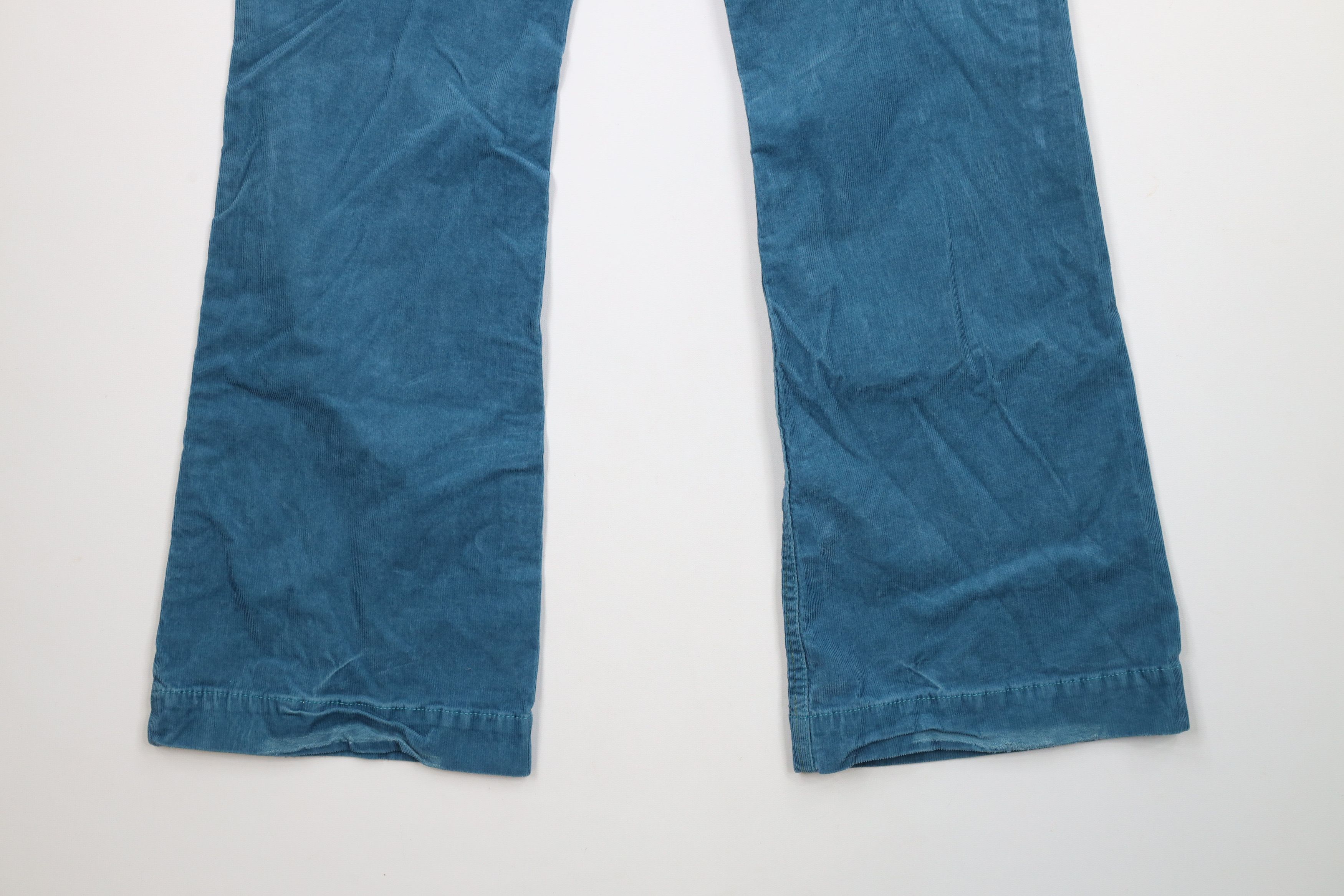 American Eagle Outfitters × Vintage Vintage 90s Y2K American Eagle Flared Corduroy Pants Size 32" / US 10 / IT 46 - 12 Thumbnail