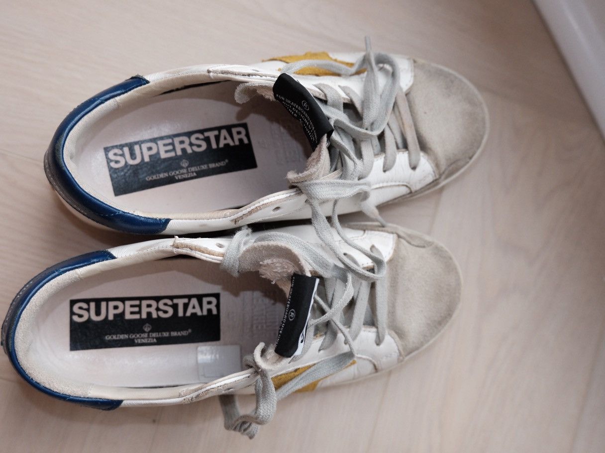 Golden Goose Golden Goose Superstar Leather Sneakers Size US 7 / IT 37 - 7 Thumbnail