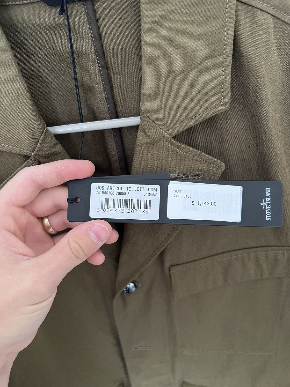 Stone Island stone island suit jacket Size 38R - 4 Thumbnail