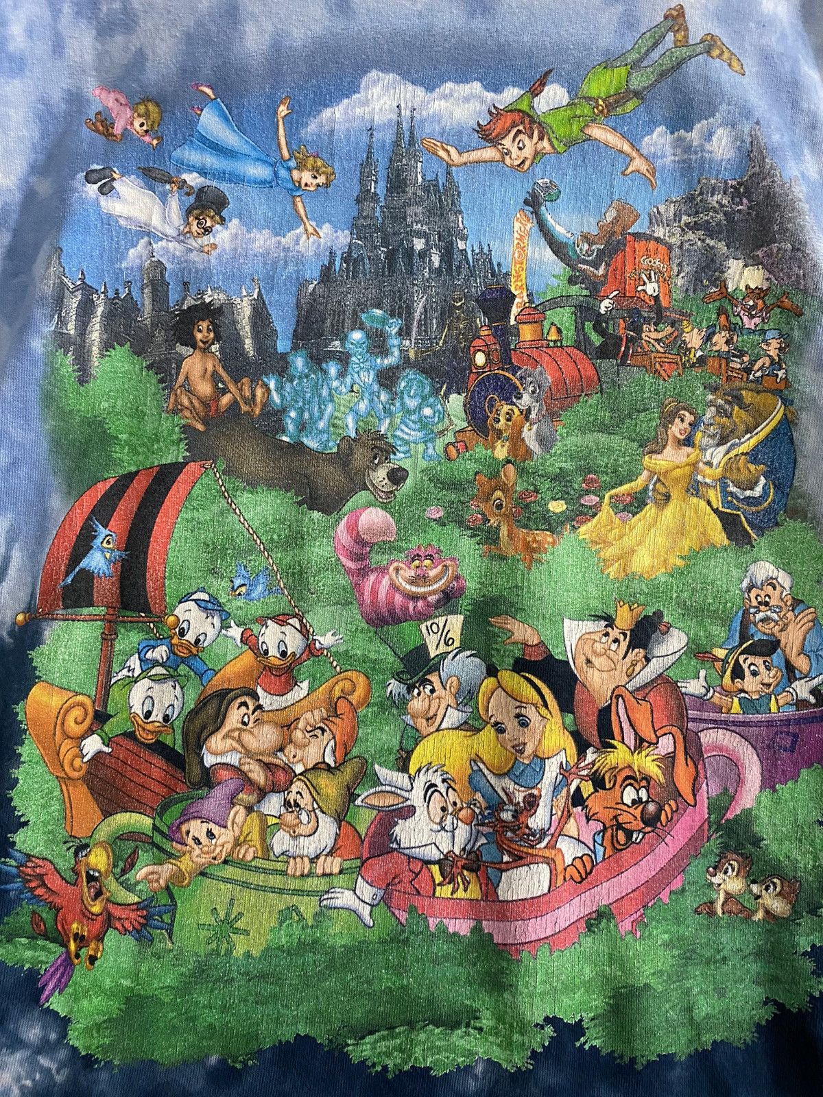 Disney × Vintage Magic Kingdom All Disney Characters Back 2 Back Size US XL / EU 56 / 4 - 4 Thumbnail