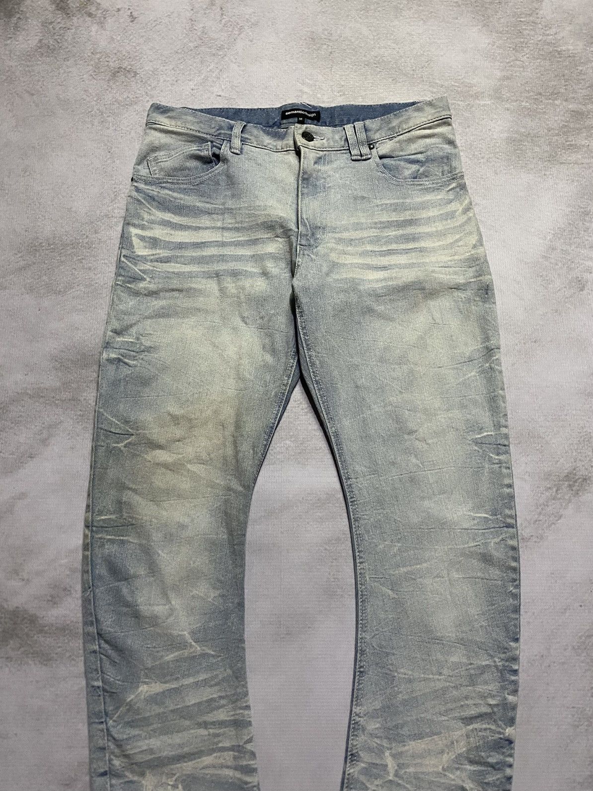 Japanese Brand Semantic Design Banana Cut Pants Size US 31 - 8 Thumbnail