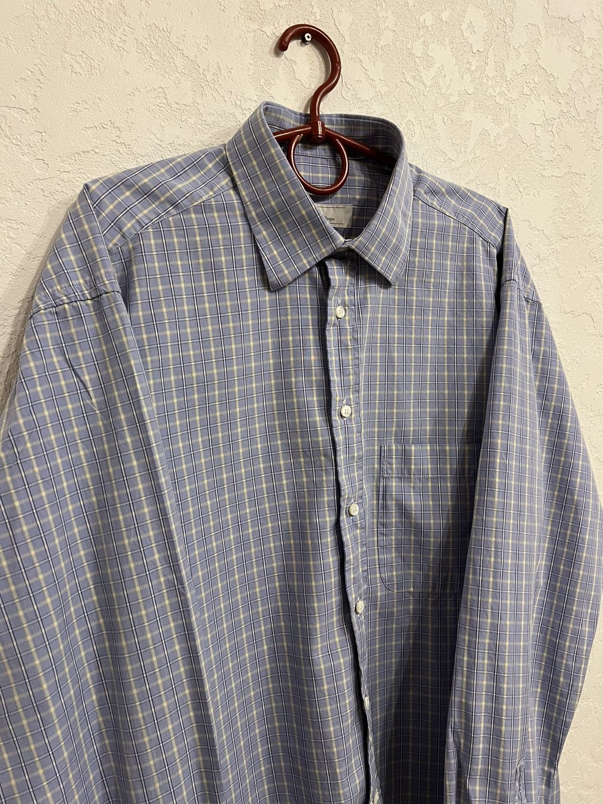 Ermenegildo Zegna Ermenegildo Zegna Button Up Shirt Size US L / EU 52-54 / 3 - 2 Thumbnail
