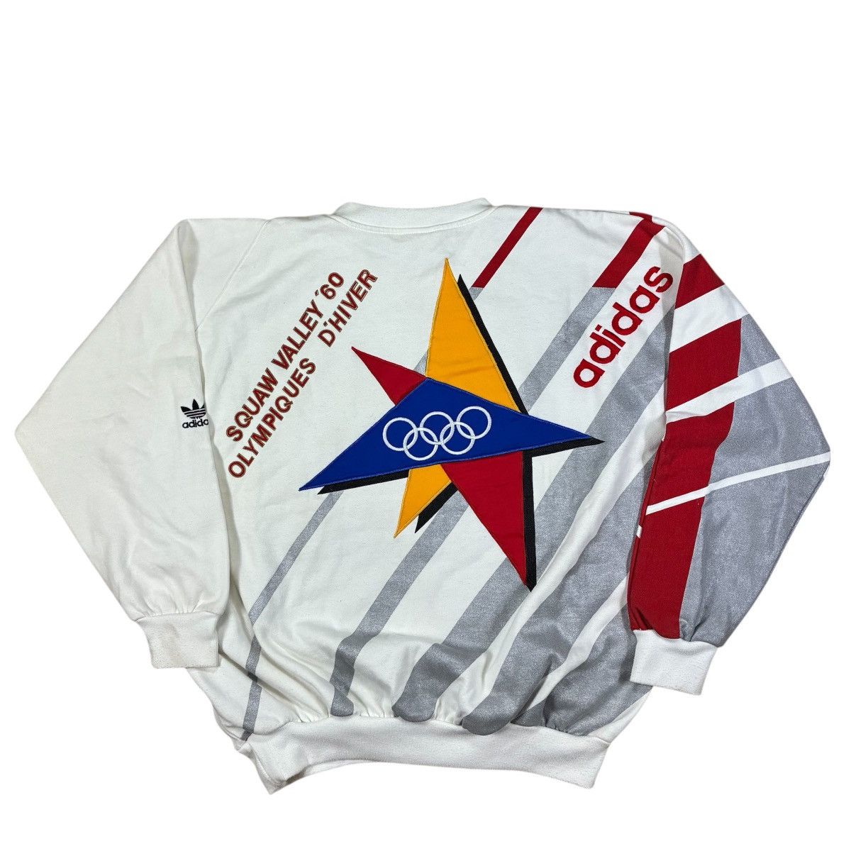 Adidas Mens Vintage Sweatshirt Adidas Winter Olympics Games Size XL Size US XL / EU 56 / 4 - 2 Thumbnail