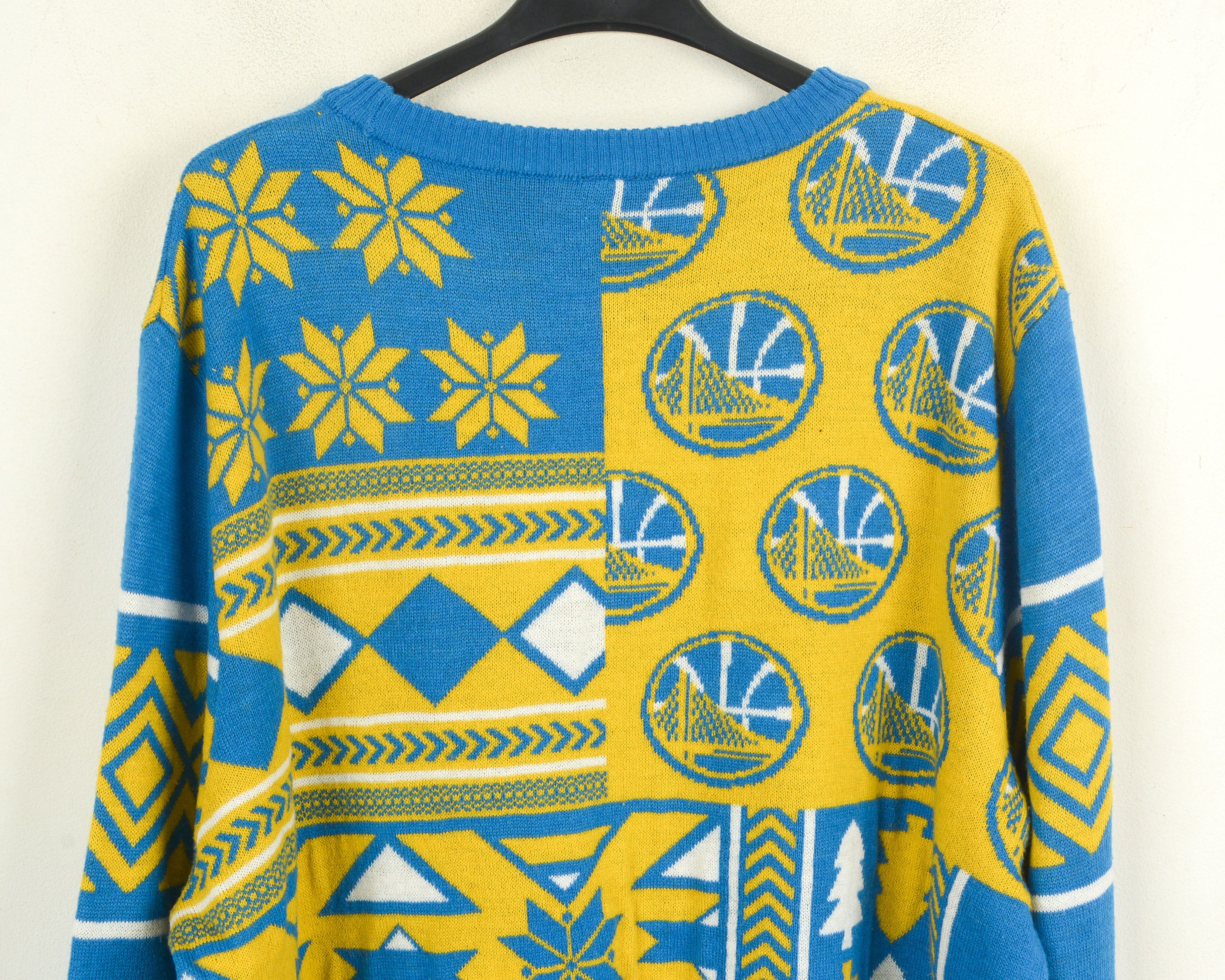 NBA Golden State Warriors Men XL Sweater Ugly Christmas Pullover Size US XL / EU 56 / 4 - 5 Thumbnail
