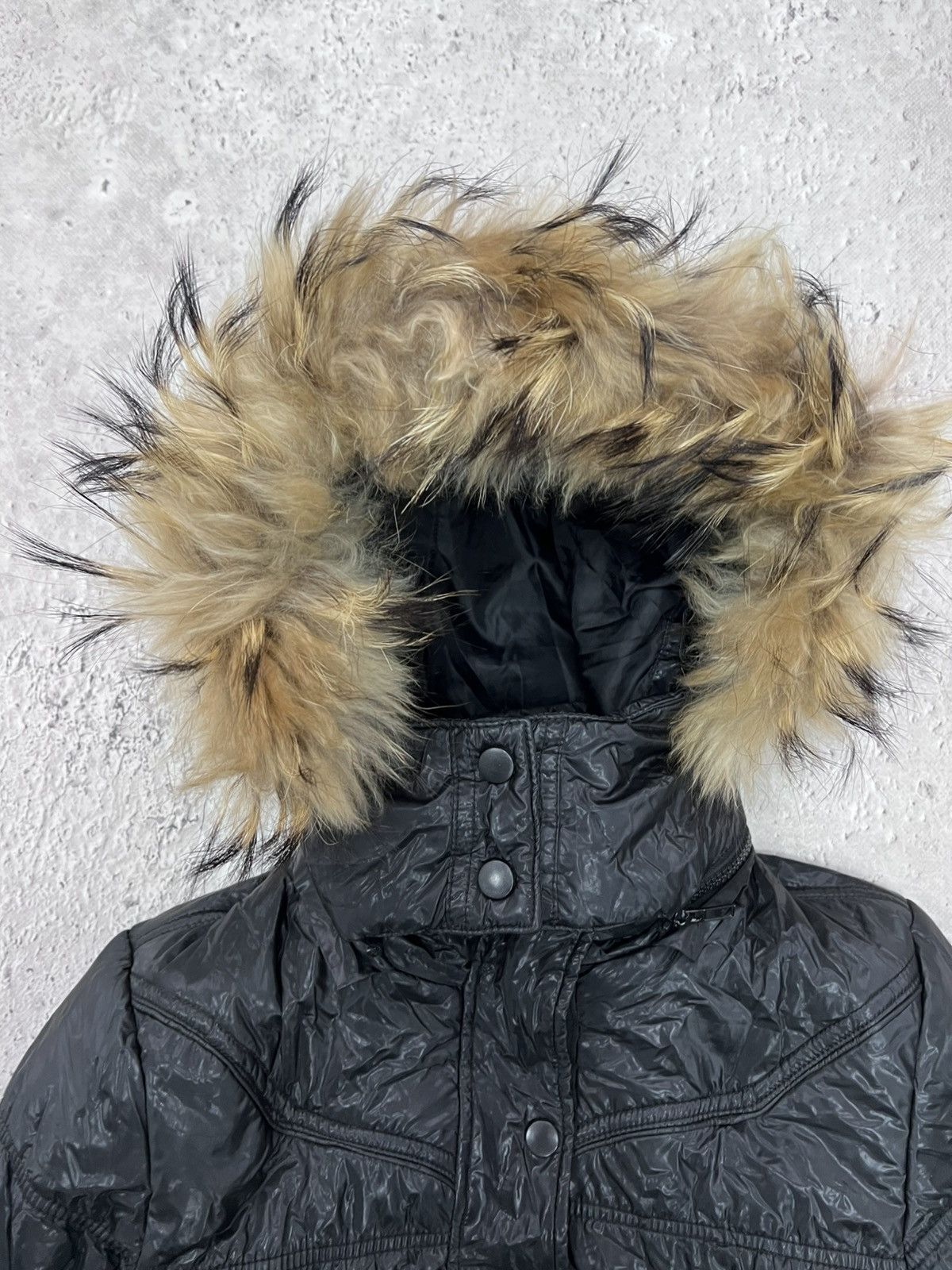 Hysteric Glamour × If Six Was Nine × Le Grande Bleu (L.G.B.) 2000s Japanese Punk Grunge Fur PUFFER Jacket opium style Size S / US 4 / IT 40 - 6 Thumbnail