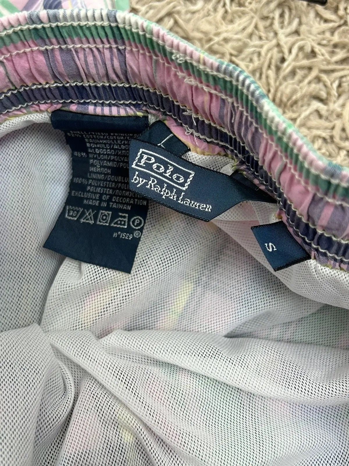 Polo Ralph Lauren Vintage Polo By Ralph Lauren Swimwear Checkered Shorts Size US 30 / EU 46 - 9 Thumbnail