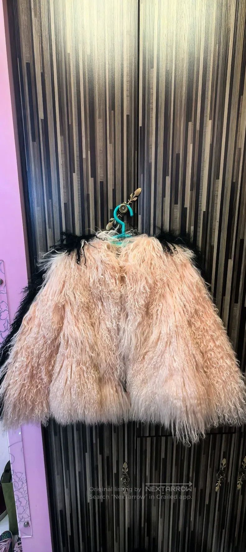 Fendi Fendi Runway Fur Jacket, Pink Size XS / US 0-2 / IT 36-38 - 3 Thumbnail