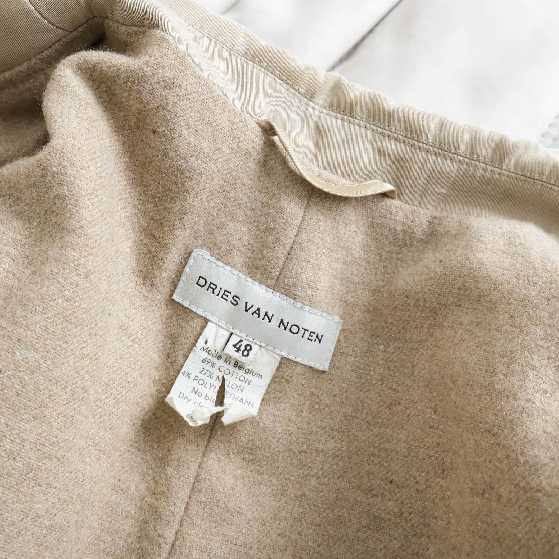 Dries Van Noten Rare Dries Van Noten Avant Garde Camel Fully Lined Overcoat Size US M / EU 48-50 / 2 - 9 Thumbnail