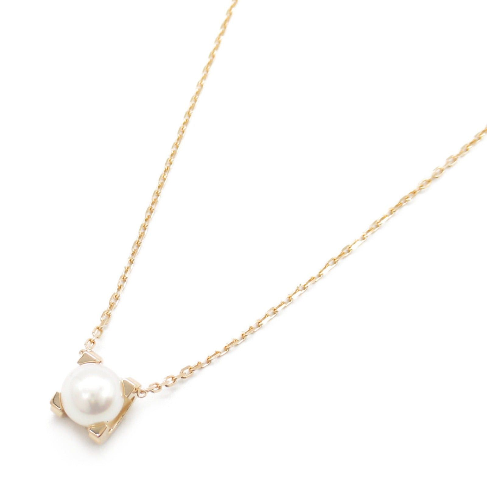 Cartier Cartier C De Cartier Pearl Necklace K18Pg (Pink Gold) White Size ONE SIZE - 1 Thumbnail