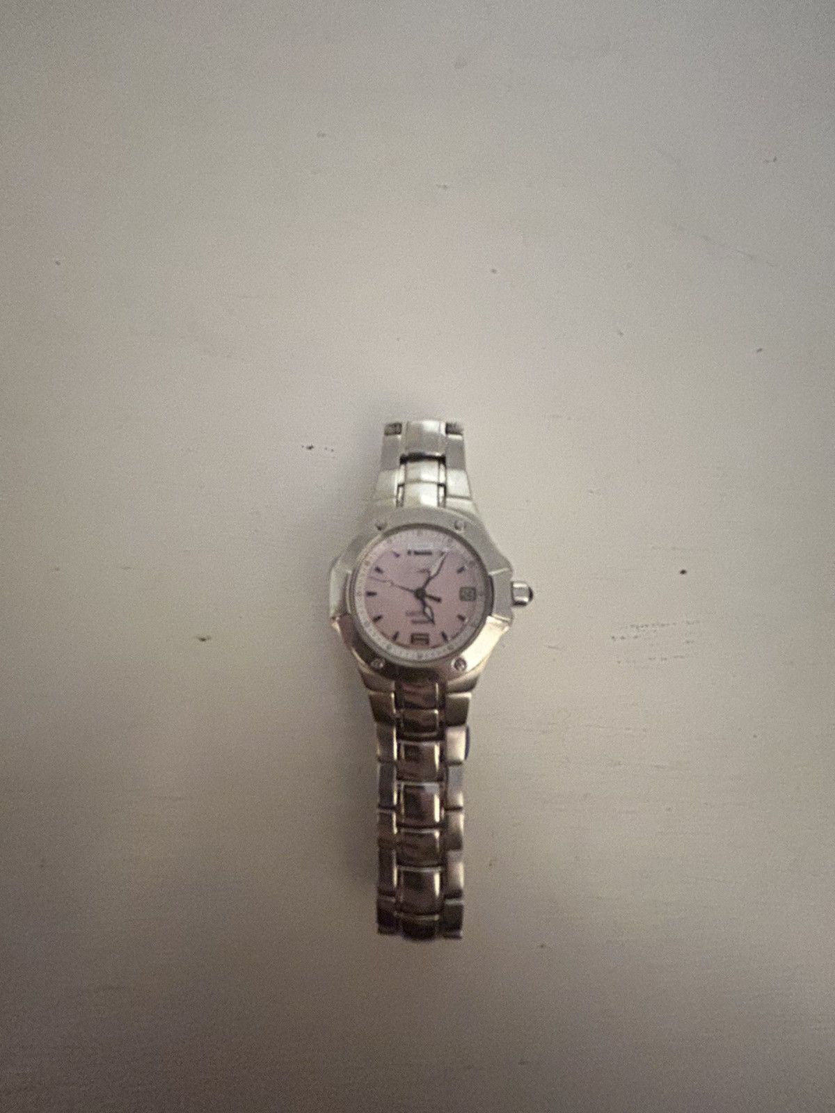 Seiko seiko women's coutura 100m pink face watch Size ONE SIZE - 4 Thumbnail