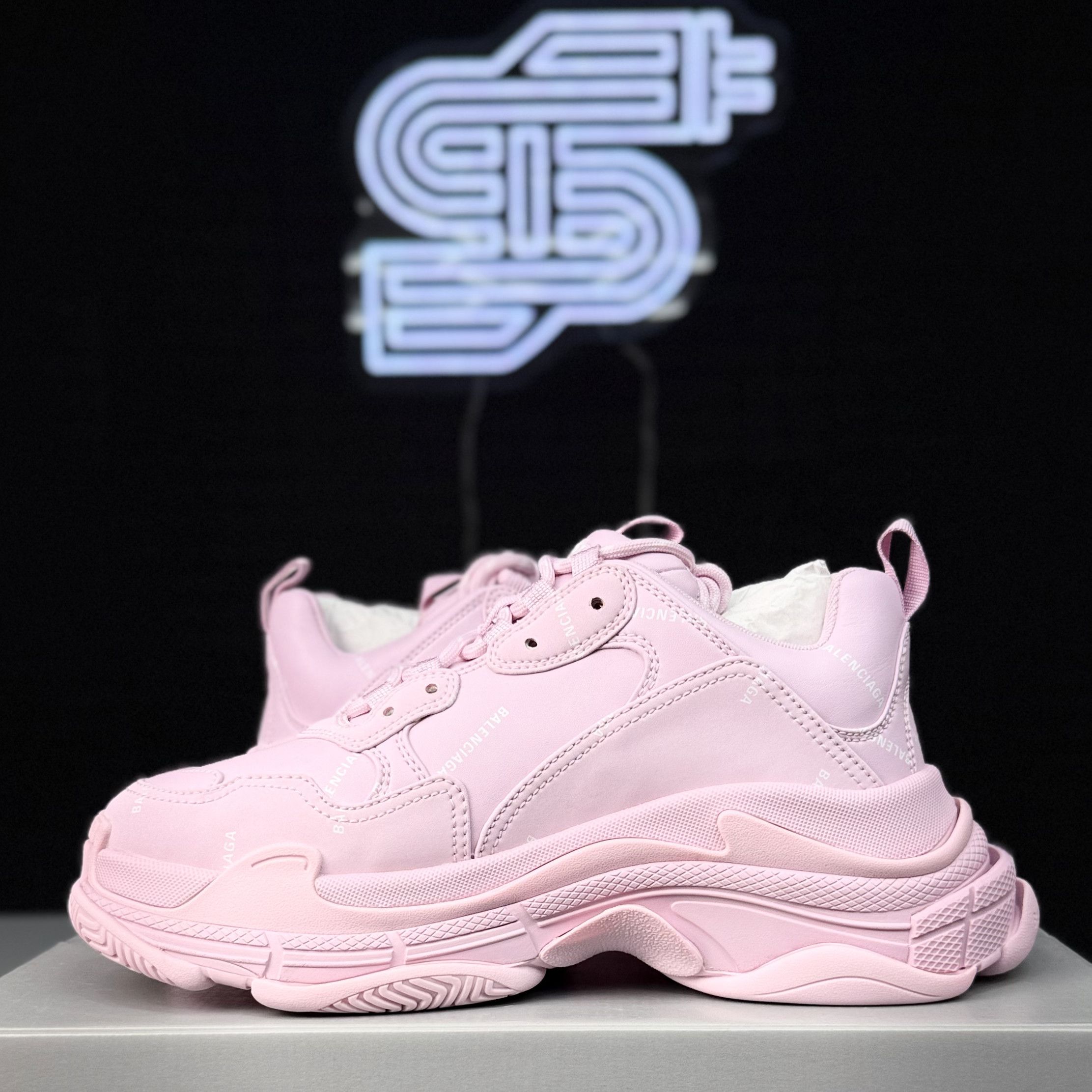 Balenciaga Balenciaga Triple-S All Over Sneaker Size US 8.5 / EU 41-42 - 4 Thumbnail