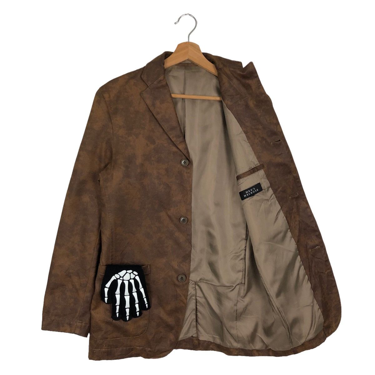 Japanese Brand VINTAGE MOLESKIN JACKET DOUBLE BREAST MEN’S MELROSE Size US M / EU 48-50 / 2 - 8 Thumbnail