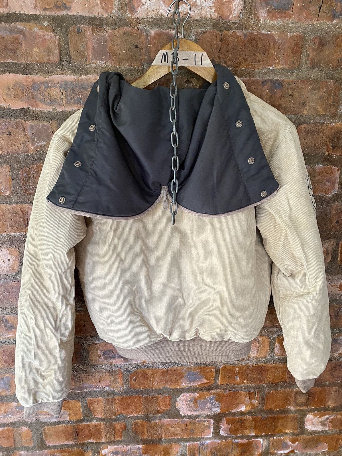 Stussy 2000s STUSSY reversible Padded Embroidered MA-1 Bomber crop Size US XS / EU 42 / 0 - 15 Thumbnail