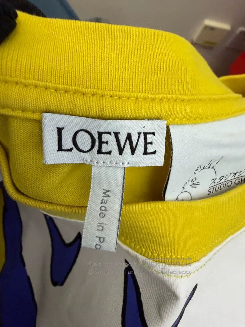 Loewe Loewe Yellow Moomin Short Sleeve Size XS / US 0-2 / IT 36-38 - 3 Thumbnail