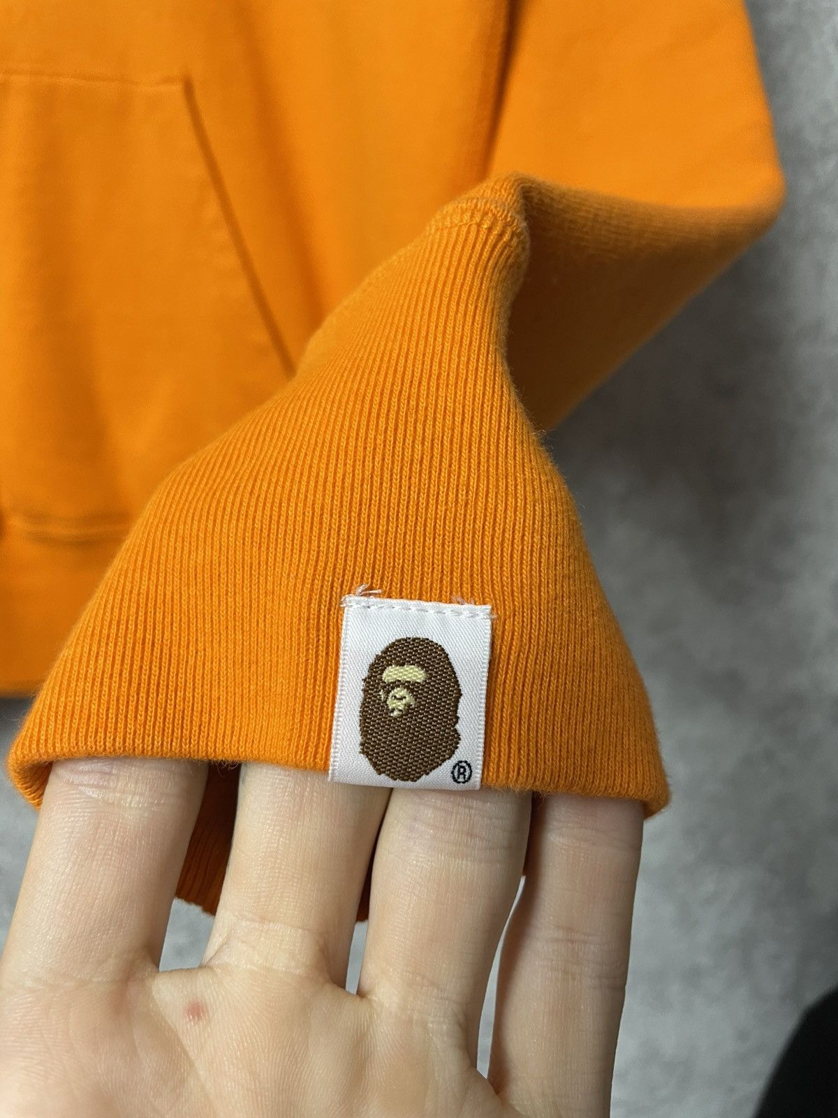 Bape Bape Collage Logo Orange Hoodie A Bathing Ape Size US S / EU 44-46 / 1 - 8 Thumbnail