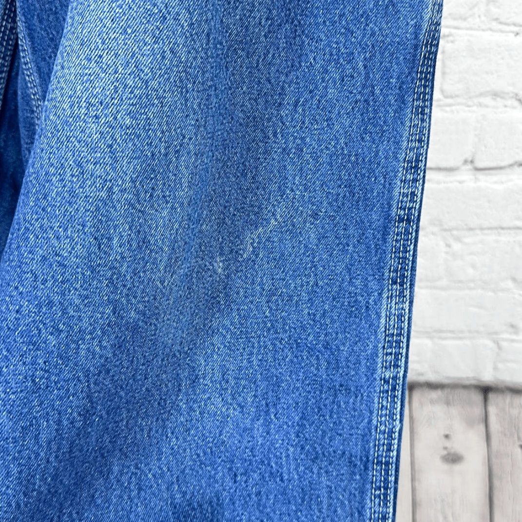 Carhartt VINTAGE Carhartt Dungaree Fit Mens Carpenter Jeans W40 L34 Blue Straight Jeans Mens Size US 40 / EU 56 - 5 Thumbnail