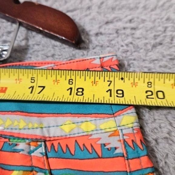Chubbies Chubbies Swim Trunks Shorts Mens XL Orange Geometric Aztec Pattern Size US 36 / EU 52 - 5 Thumbnail
