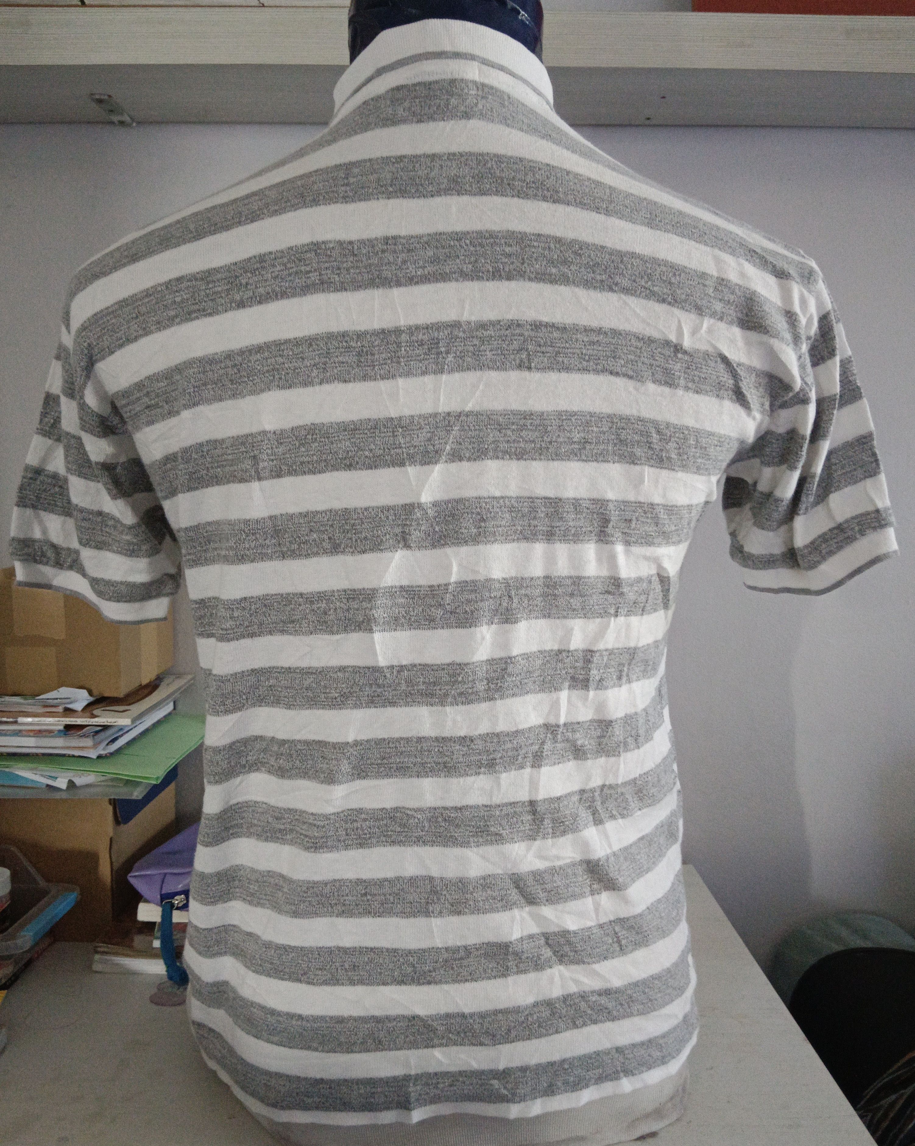 J. Press J.Prees Vintage Polos Shirt Size M Striped Gray Size US M / EU 48-50 / 2 - 4 Thumbnail
