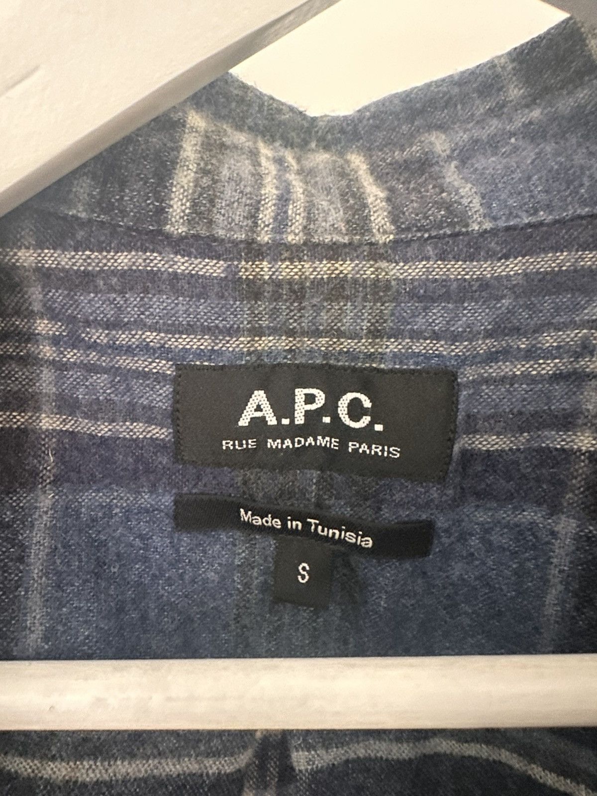 A.P.C. APC wool shirt Size US S / EU 44-46 / 1 - 3 Thumbnail