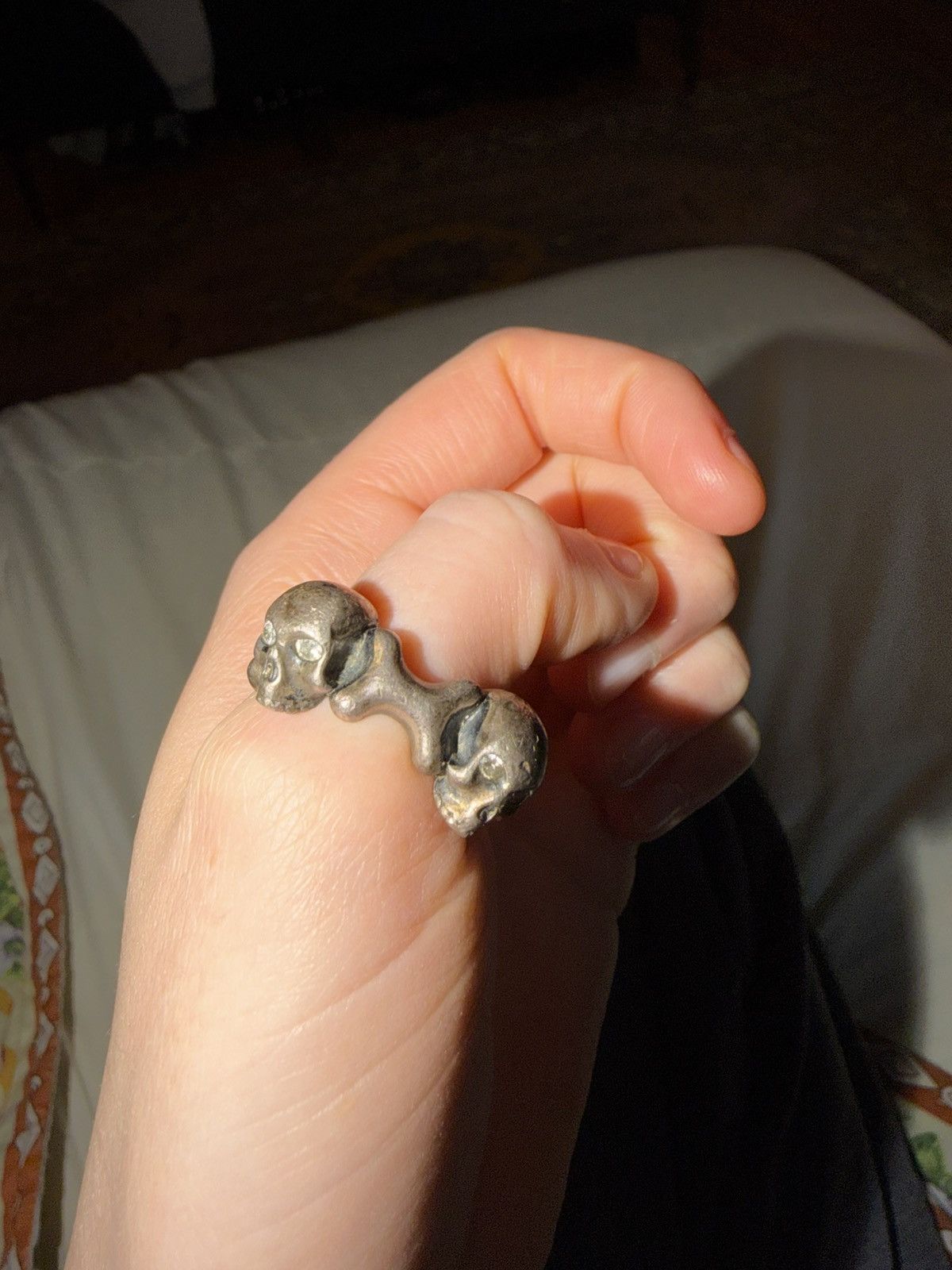 Stephen Webster Diamond Skull Ring Size ONE SIZE - 14 Thumbnail