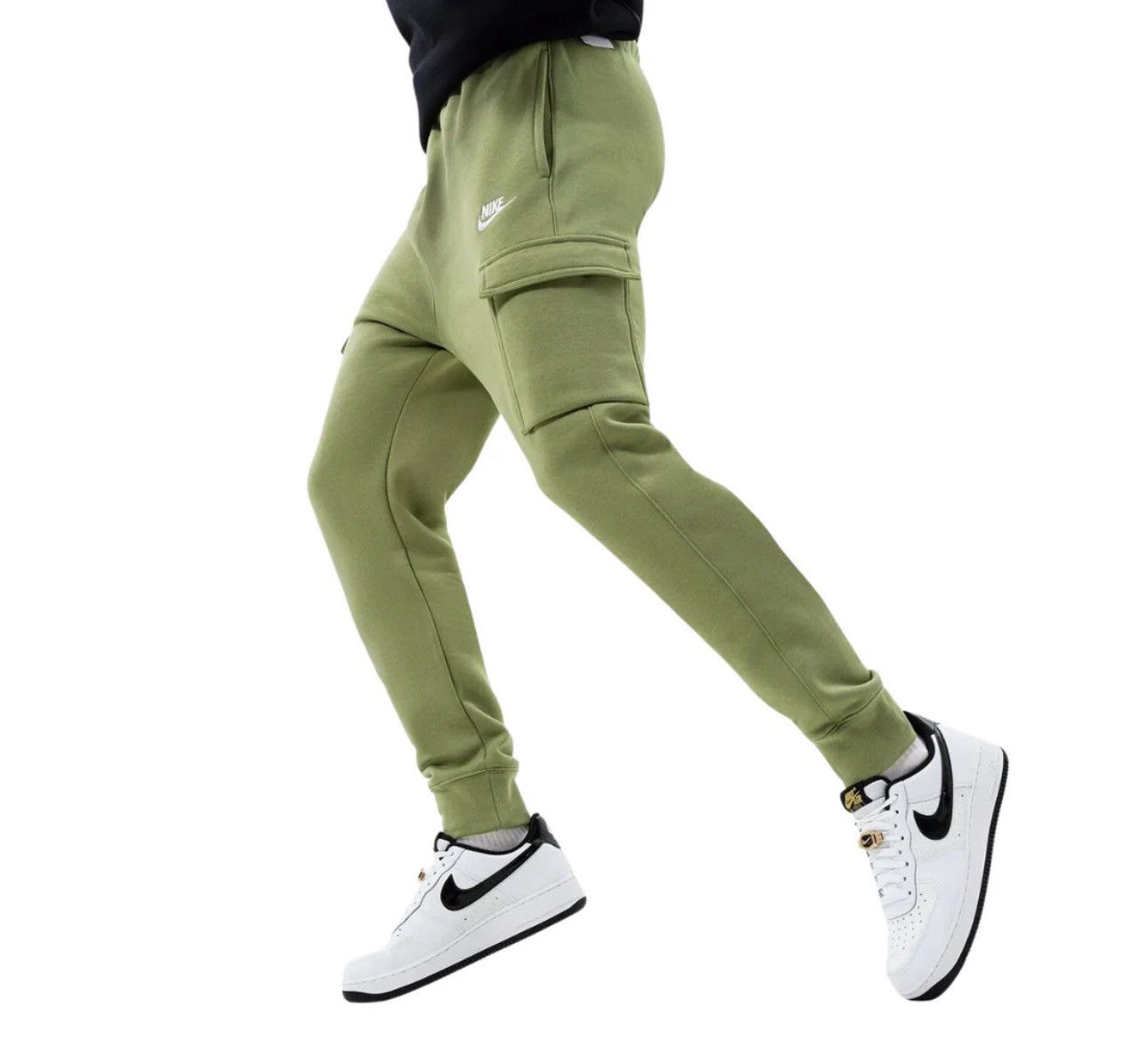 Nike Nike Men’s Sportswear Club Fleece Cargo Pants Size US 32 / EU 48 - 4 Thumbnail