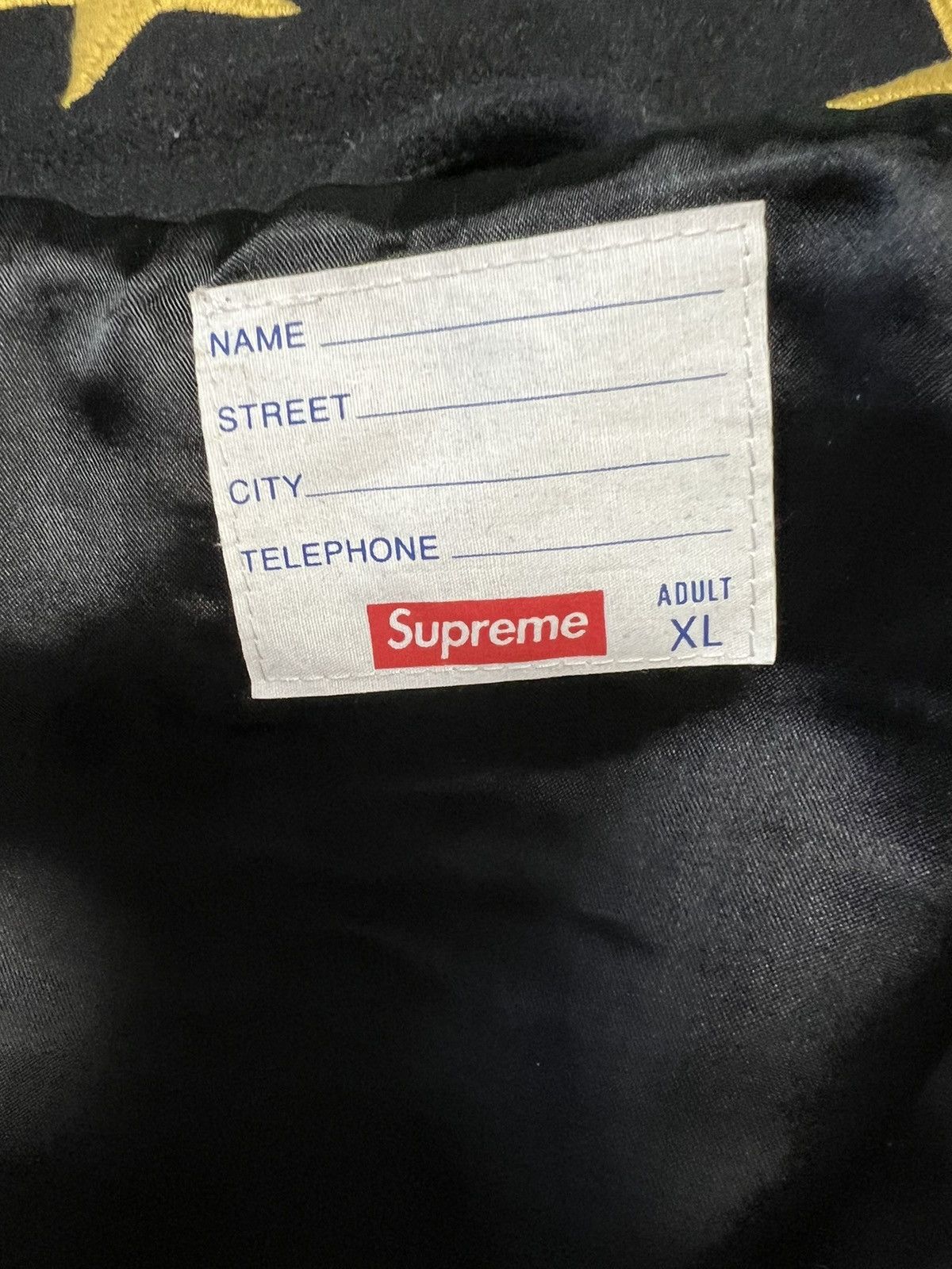Supreme SUPREME STARS ZIP STADIUM JACKET 2016 Size US XL / EU 56 / 4 - 9 Thumbnail